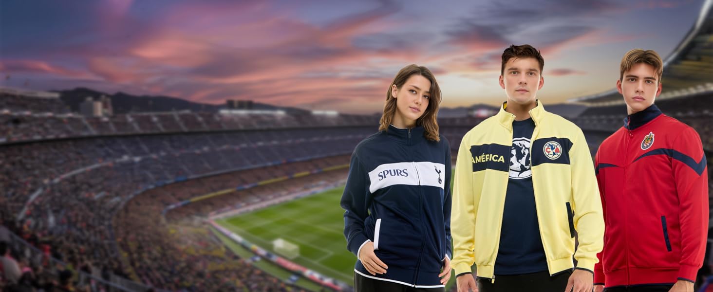 Icon Sports Officially Licensed Track Jackets