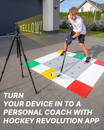 Hockey Revolution Hockey Training App for Agility training and perfect puck passing