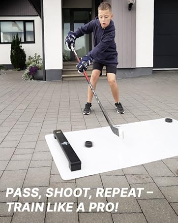 Hockey Passer One Timer - Puck Rebounder and Shootpad Shooting Pad