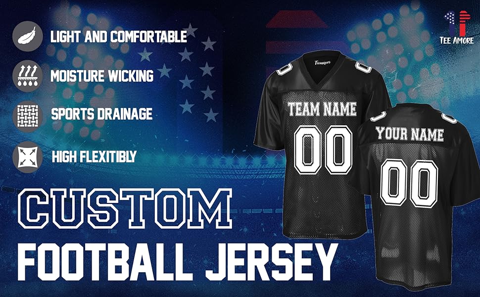 custom football jersey