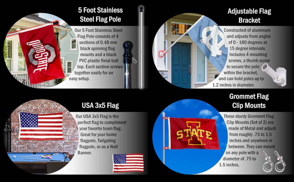 2x3 Flag Accessories